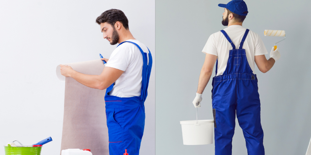 Tapezieren und Malerarbeiten